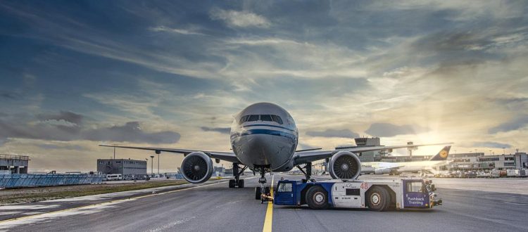 an airplane sits on a tarmac as it is loaded for flight. FrazerOnder Law represents aviation authorities in lawsuits against makers of AFFF
